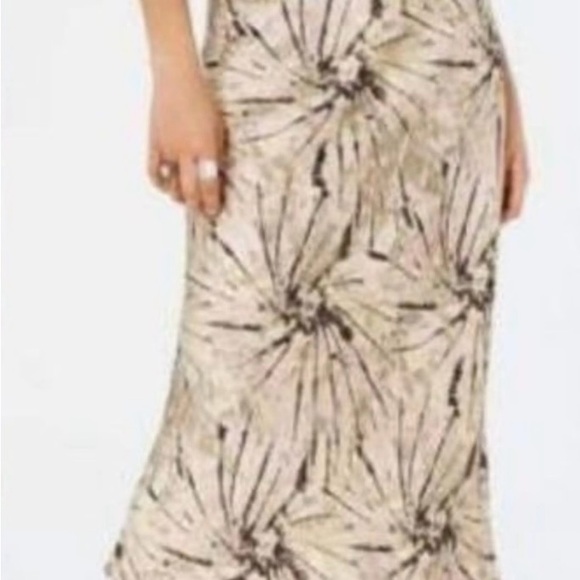 $98 NEW FREE PEOPLE LAVENDER WOMEN SILK SKIRT SIZE 0 - Picture 3 of 4